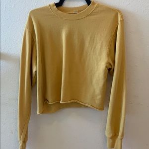 John Galt Cropped Sweatshirt